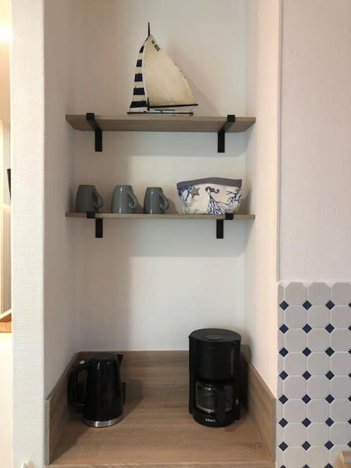 Emily'S Deichbude In Einer Historischen Villa In Dornumersiel Esterno foto